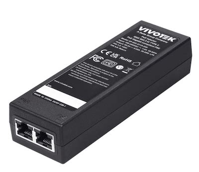 VIVOTEK 30W POE Ethernet Injector